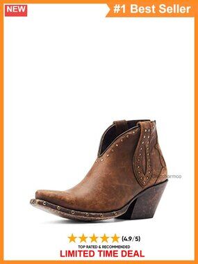 Leather Western Equestrian Boot Ergonomic Support Work Calf High